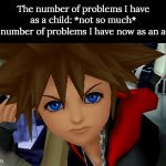 This is getting out of hand! Now there are too many of those problems! | The number of problems I have as a child: *not so much*
The number of problems I have now as an adult: | image tagged in gifs,problems,number | made w/ Imgflip video-to-gif maker