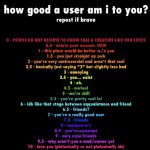 How good a user am i to you? meme