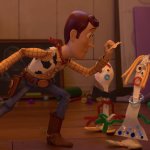 Woody Taking Star template