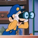 Luigi with Binoculars
