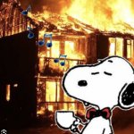 Snoopy fire