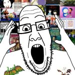 lost media | wow you found media but uh oh lost media soyjak is now hunting you down | image tagged in lost media soyjak | made w/ Imgflip meme maker