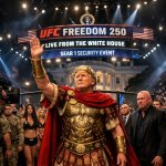 Donald trump Roman emperor  UFC Freedom 250  White House  https: