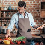 Guy cooking