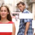 distracted boyfriend meme template blank