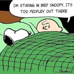 I'm staying in bed