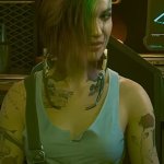 Judy Alvarez SUS Face Cyberpunk 2077