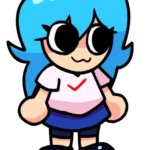 i like this smol fnf character (ski) | WHAT THEY LOVE HER; AND MORE | image tagged in ski,fnf,mr incredible,among us,skid and pump,troll face | made w/ Imgflip meme maker