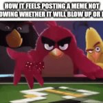 Let's see if this gets front page | How it feels posting a meme not knowing whether it will blow up or fail | image tagged in gifs,memes,dice,relatable | made w/ Imgflip video-to-gif maker