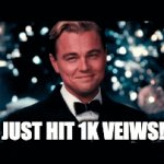 THANK YOU | We just hit 1k veiws!!!!!! | image tagged in gifs,bernie i am once again asking for your support | made w/ Imgflip video-to-gif maker
