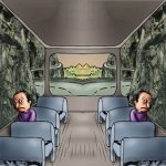 Two guys on a bus
