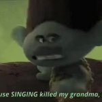 Why wont you sing? GIF Template