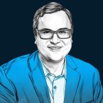 Reid Hoffman drawing