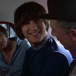 John Lennon smiling at guy meme