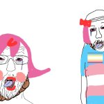 Two Trannies Hanging