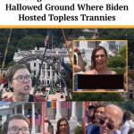 Biden Topless Tranny