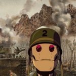 That Two Thousand Yard Stare - G.I. Robot meme