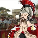 Feels good Roman Soldier meme