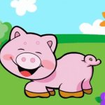 Dancing Piggy GIF Template