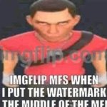 imgflip mfs when i put the watermark in the middle of the meme meme