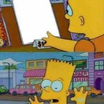 Bart anoche soñé que te tenía entre mis brazos