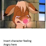 Who is angry at the other reindeer