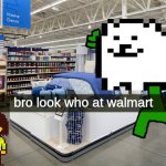 bro look who at walmart | image tagged in bro look who at walmart | made w/ Imgflip meme maker