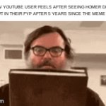 Homer drops his donut is mid | How YouTube user feels after seeing Homer drop his donut in their fyp after 5 years since the meme existed: | image tagged in gifs,youtube,memes,funny,relatable,youtube shorts | made w/ Imgflip video-to-gif maker