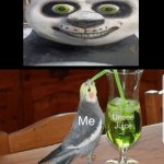 Weird po statue nah hell nah | image tagged in unsee juice,kung fu panda,panda,statue,bootleg | made w/ Imgflip meme maker