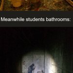 why do teachers get literal luxury bathrooms with real oilet papier whike we get the worst anomoly of a bathroom imaginambe | leaked picture of the teachers bathroom:; Meanwhile students bathrooms: | image tagged in hooded man praying to toilet,school sucks,teacher,bathroom,relateble,memes | made w/ Imgflip meme maker