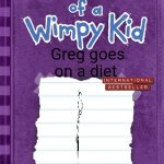 Greg got too thin? | Greg goes on a diet | image tagged in diary of a wimpy kid cover template,diet | made w/ Imgflip meme maker