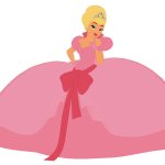 Charlotte La Bouff In Her Ballgown