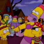 Homer Lisa Witch template