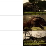 Carcharodontosaurus had never seen such bullshit