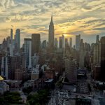 Manhattan Skyline by Enfield template