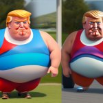 Trump's lies contradict each other - double, twins, fat