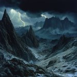 Dark mountains of pain