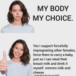 White woman disapproves and approves