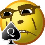Cobson with Queen of Spades Emoji