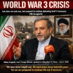 WORLD WAR 3 CRISIS