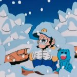 Luigi in the Snow