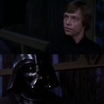 Luke to Vader "I Know There Is Good In You"