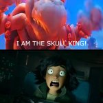 Mabel Reacts To Dry Bowser? | image tagged in who reacts to dry bowser,deviantart,hoppers,mario movie,the super mario galaxy movie | made w/ Imgflip meme maker