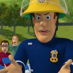 Angry Fireman Sam