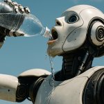 Robot with your water