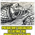 Socialism eating the Middle Class