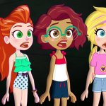Polly, Lila, and Shani sees something rare