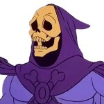 Shocked Skeletor