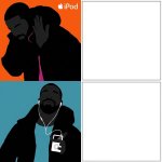Drake Hotline Bling x iPod silhouette aesthetic