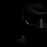 Black noir stare